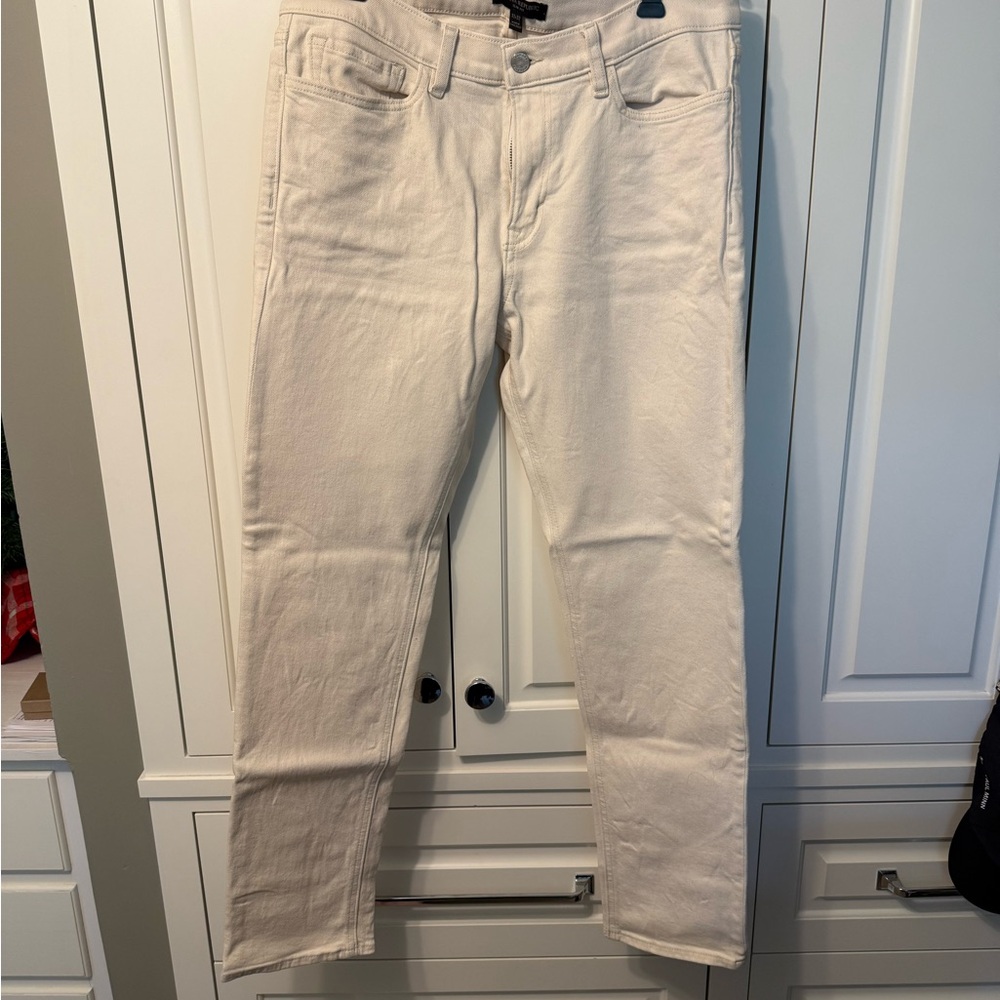 Banana Republic Off-White Slim Fit Jeans
